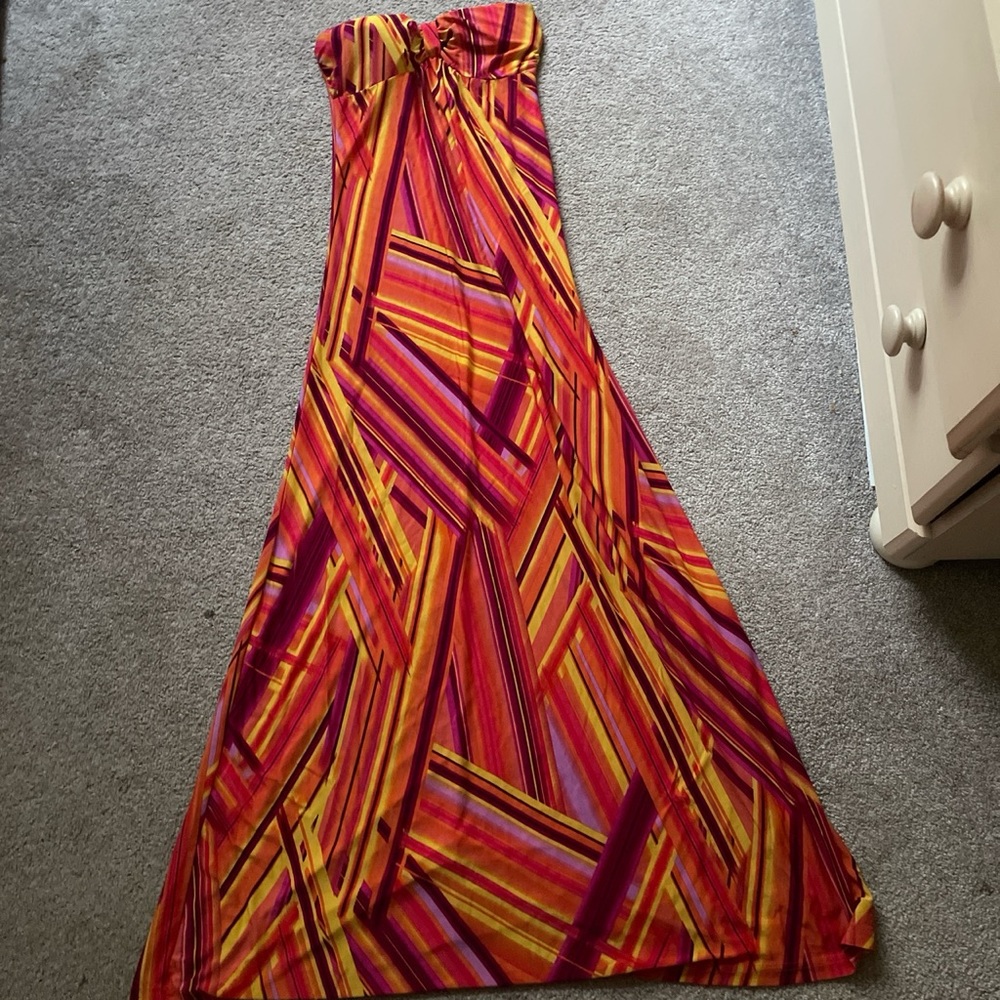 Body central strapless dress